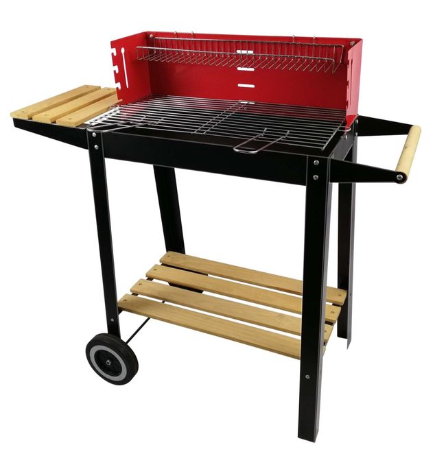 Hovedbilde Alpina Kullgrill med hylle  83x28x83cm